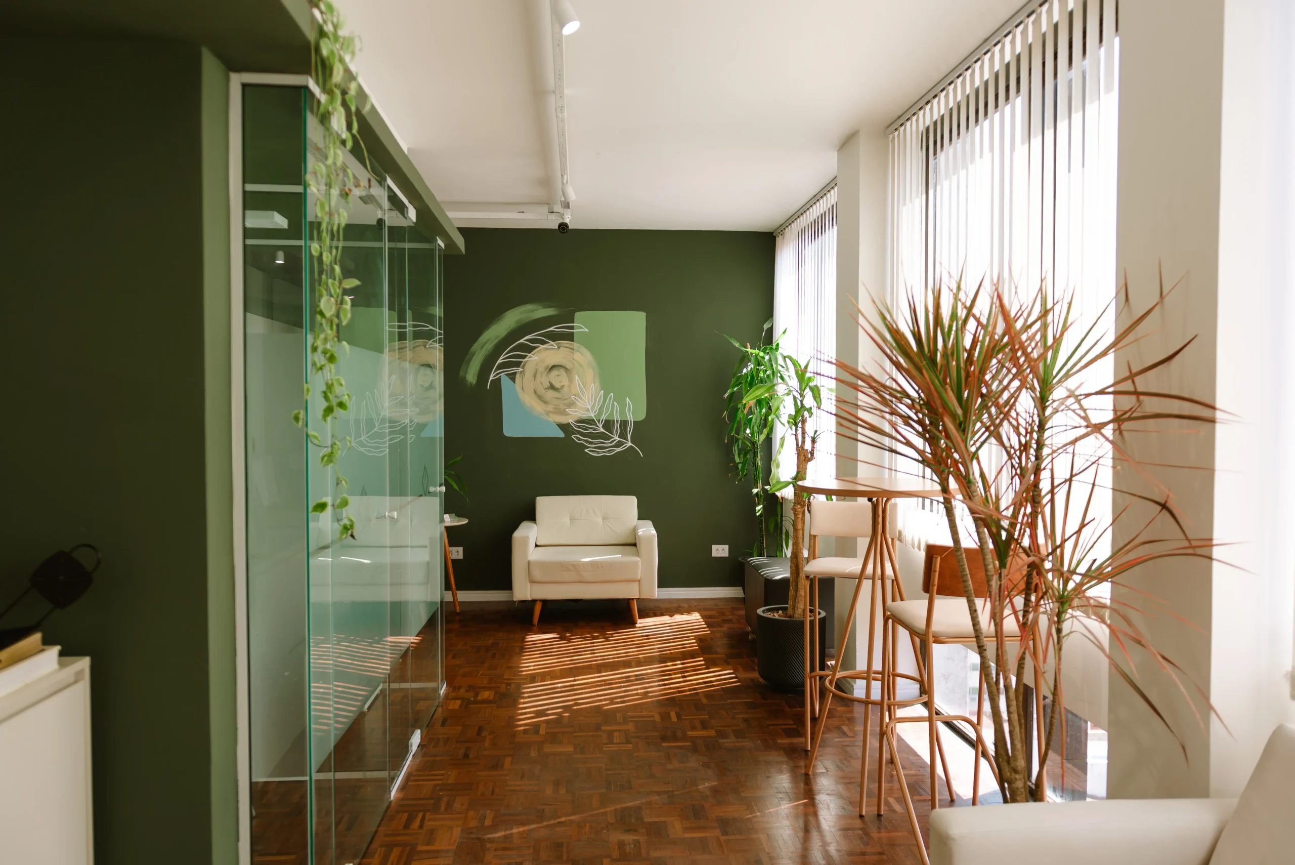 Ambiente interno Esquina Coworking